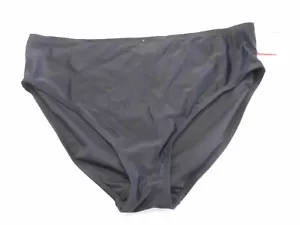 NWT Secretly Slender Black Bikini Bottoms 20W St Johns Bay Retail $54 - Picture 1 of 3