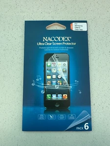 [6-Pack] Nacodex PET Clear Screen Protector for Samsung Gear 2 / Gear Neo  - Picture 1 of 2