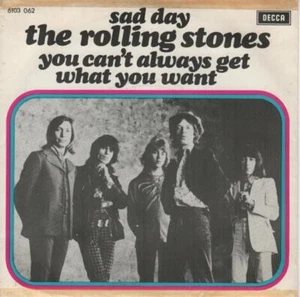 ROLLING STONES Sad Day 1973 or. HOLLAND single NICE condition! - Bild 1 von 1