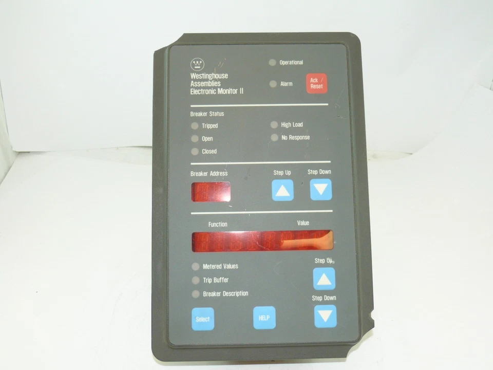 Westinghouse 2D78548 Assemblies Electronic Monitor II Used Has Chips On Plastic - Image 1 of 1