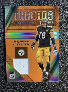 Fili calcio ottica Donruss 2020 Holo Prizm Alejandro Villanueva Steelers - Foto 1 di 2