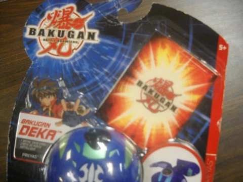 Bakugan Battle Brawlers Deka Preyas New In Package Cover