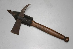 WWI German Pioneer Engineer Trench Beilpicke Pickaxe Axe Hatchet w/ Carrier . - Bild 1 von 17