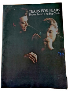 Tears for Fears (1985) shows  from the Big Chair' UK Tour Programme.