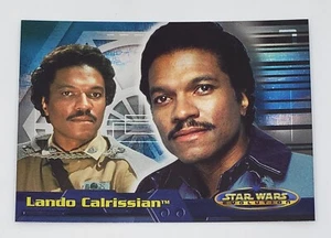 2001 Topps Star Wars Evolution Insert Evolution 5A Lando Calrissian - Picture 1 of 3