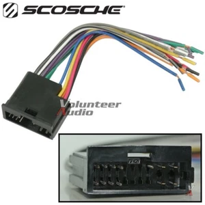 Car Stereo CD Player Wiring Harness Wire Aftermarket Radio Install - Picture 1 of 3