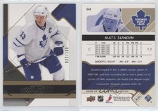 2008-09 SP Game Used Edition Gold /100 Mats Sundin #94 HOF
