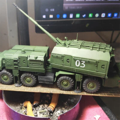 1/72 Russian A-222 Coastal Defense Gun Painted Finished Model - Image 1 of 4