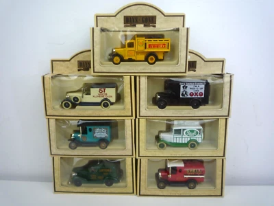 VINTAGE LLEDO DAYS GONE DIE- CAST TRUCKS & VANS 7 X VEHICLES IN BOXES - Image 1 of 4