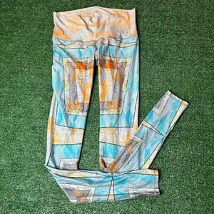 NWOT VTG NIYAMA SOL ENDLESS LEGGINGS PRINT NAVAJO MEDIUM - Picture 1 of 4