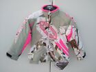 Castle X Launch G3 Youth Medium (10/12) Girls Snowmobile Jacket Realtree Snow