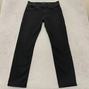 Pantalones chinos Lucky Brand para hombre 32x32 negros 121 ajustados rectos elásticos medidas 33x30,5 - Imagen 1 de 23
