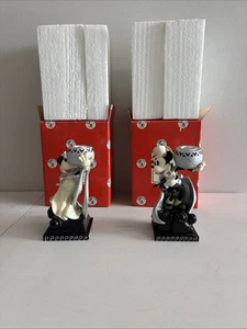 Paar Enesco Disney Stepping Out Kerzenhalter mit OVP - Bild 1 von 11