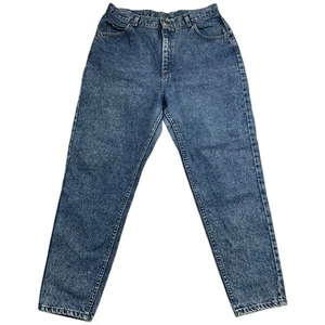 VTG Womens Lee Riders Denim Jeans 16 31x29 High Rise Grannycore Made In USA - Picture 1 of 10