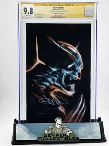 Wolverine #1 (393) Patrick Gleason Adamantium Head Foil Cover CGC SS 9.8 signiert - Bild 1 von 3