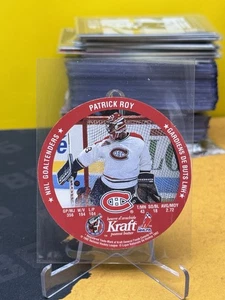 1992-93 Kraft Peanut Butter Discs #10 Patrick Roy, John Vanbiesbrouck NHL - Bild 1 von 2