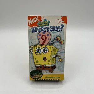 Nickelodeon SpongeBob Squarepants Where’s Gary? (2005) VHS - Picture 1 of 7