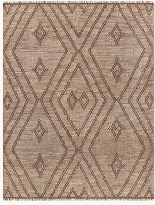 New Handmade Moroccan Berber Wool Rug Color Natural/Brown Luxury Carpet Rug - Image 1 of 4