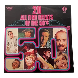 20 All Time Greats Of The 50's - K-Tel Records Vintage Vinyl LP - Imagen 1 de 4