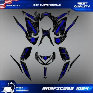 Kit grafica Yamaha Raptor 700 700R dal 2013 2014 2017 al 2025 decalcomanie... - Picture 1 of 8