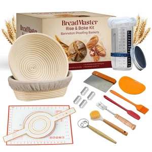 Sourdough Bread Baking Kit Full (15 Piece), Includes 34oz Sourdough Starter J... - Picture 1 of 8
