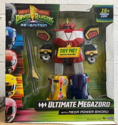 Mighty Morphin Power Rangers Re-Ignition Ultimate Megazord Dino MMPR SEALED - Image 1 of 3