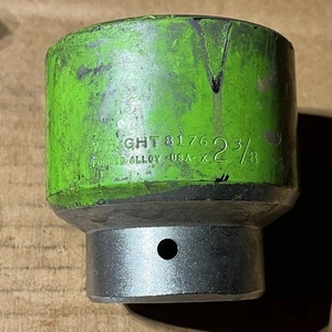 WRIGHT 8176  2-3/8" Shallow Socket 12 Point 1" Drive USA - N - Bild 1 von 7