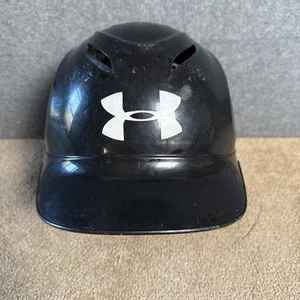 Used Under Armour Converge Molded Batting Helmet-Youth-Black UABH100 6.5-7.5 - Picture 1 of 7