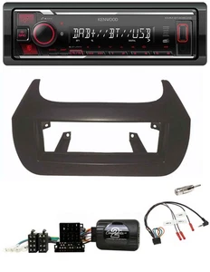 Kenwood Lenkrad Bluetooth USB DAB Autoradio für Citroen Nemo Fiat Fiorino Peugeo - Bild 1 von 9