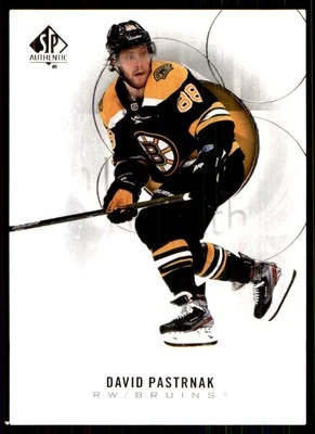2020-21 SP Authentic David Pastrnak #50 - Image 1 of 2