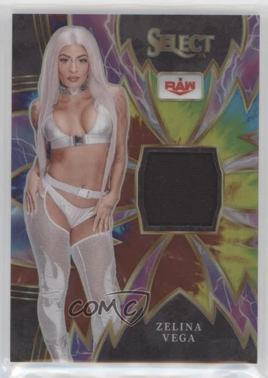 2024 Panini Select WWE Sparks Tie-Dye Prizm /25 Zelina Vega #SP-ZVG - Image 1 of 2