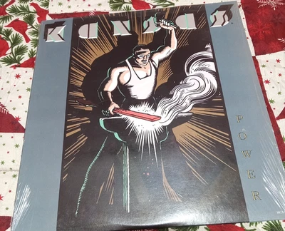 KANSAS "POWER" 1986; LP w/Original Inner, 1st Print 1986 (MCA-5838) SEALED, NEW! - Image 1 of 3