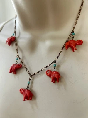 "Elefante de cristal artístico de Murano vintage hecho en Italia alto 6""" Foto 1 de 4