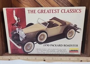 1930 Packard Roadster 1:32 Scale Lindberg The Greatest Classics Model Kit - NEW - Picture 1 of 7