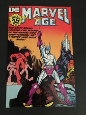 MARVEL AGE #1 MARVEL-1983 CRYSTAR MOLTAR 9.4 NM OW/WHITE PAGES