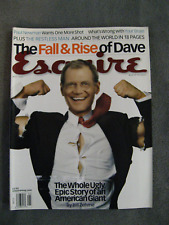 David Letterman Vintage Esquire Magazine May 2000 - Paul Newman Mens Fashion 