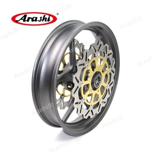 Llanta delantera + rotor de disco de freno para Kawasaki Z800 2013-2016 Z1000 2014-2020 - Imagen 1 de 6