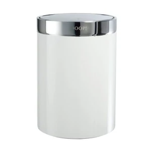 JOOP! Chromeline Badeimer chrom weiß Bad Accessoires Mülleimer Badezimmer - Bild 1 von 1