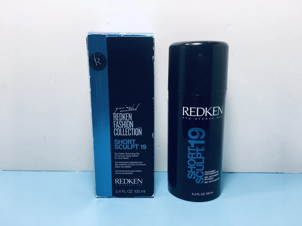 REDKEN - ESCULTURA CORTA 19 - GEL TEXTURIZANTE TÁCTIL - 3,4 OZ - NUEVO Y EN CAJA Foto 1 de 1