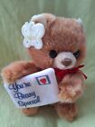 Vintage Russ Berrie Caress Soft Pets Toy With ?You?re Beary Special? Sign.New.7'
