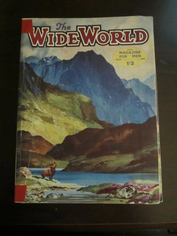The Wide World Magazine May 1949 Scottish Solitudes PULP Fiction Vintage B - Image 1 of 1