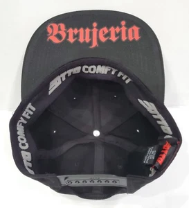 Metal Head Black Death Thrash Colors Red White Brujeria Comfyfit Hat Adjust - Picture 1 of 2