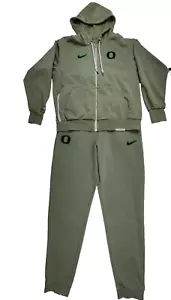 Oregon DUCKS Football TEAM-ISSUED Nike Player JACKET & PANTS SET PE Men's M - Picture 1 of 7