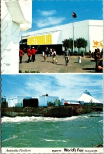 AUSTRALIA PAVILION World's Fair SPOKANE, WA multi view 4x6 Postcard - Picture 1 of 2
