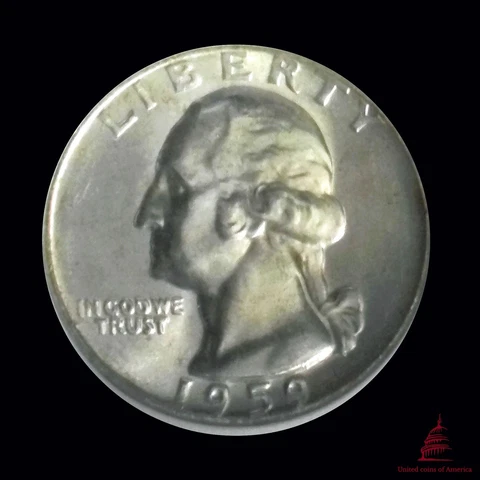 1960 Washington 25 Cents Cover
