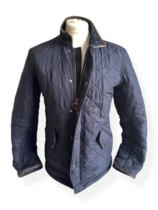 Barbour Jacke Herren Small Navy Chelsea Sportsquilt Thermo Walking Country S - Bild 1 von 24