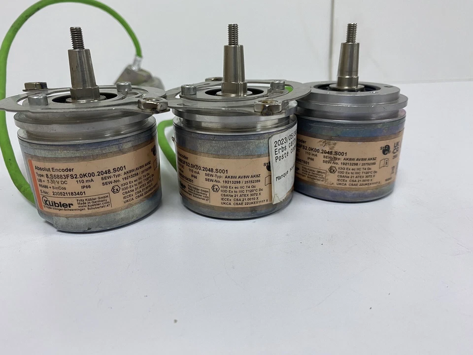 Kubler 8.S5883FS2.0K00.2048.S001 Absolut Encoder sew-Typ: AK8W AV8W AV8W AK8Z - Image 1 of 4