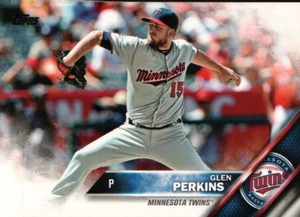 2016 Topps Baseball #76 - Glen Perkins - Minnesota Twins (3430) - Picture 1 of 2