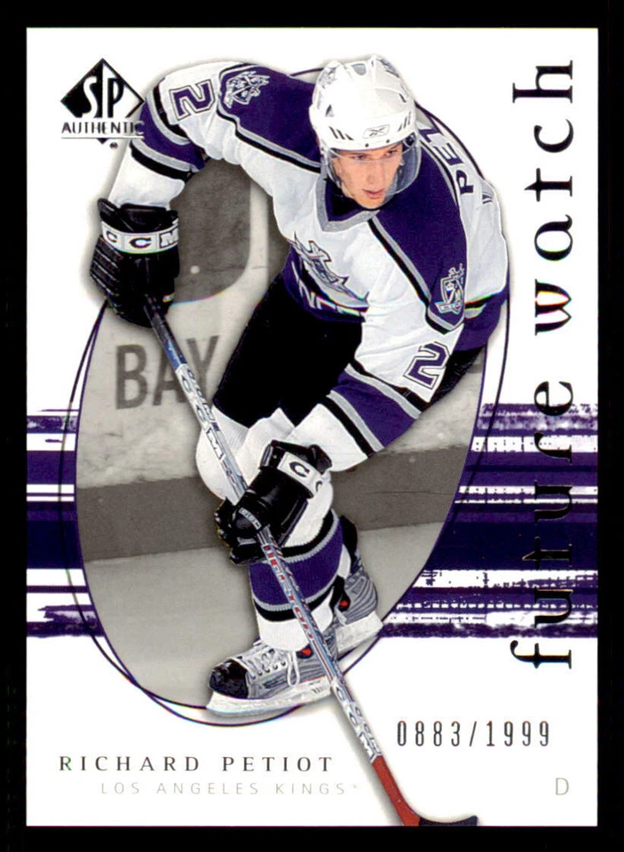 2005-06 SP Authentic #267 Richard Petiot RC /1999 (ref 240196) - Image 1 of 2