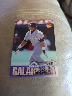 1994 Triple Play Baseball Card #223 Andres Galarraga - Image 1 of 2